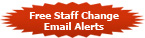 Free Staff Change Email Alerts.